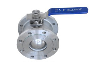 Ball valve - stainless steel through