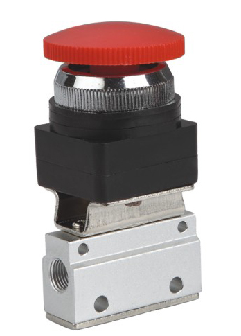 Push button valve